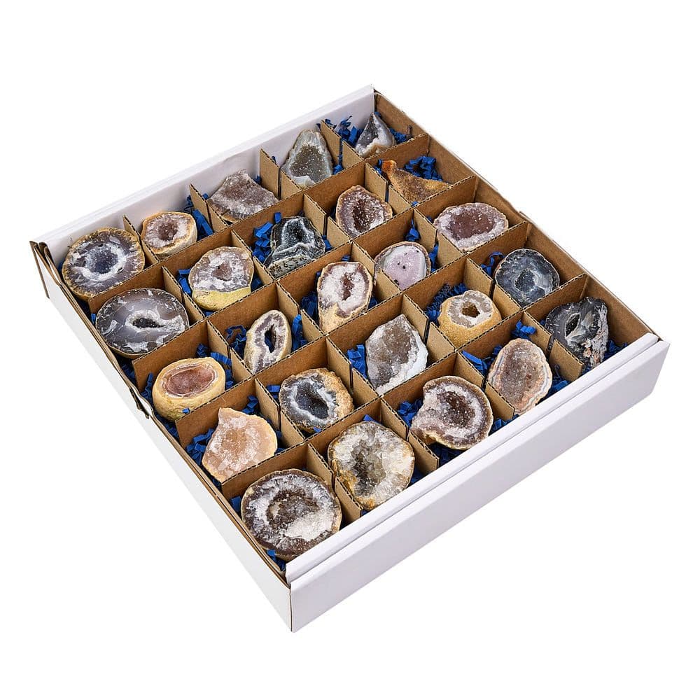 Druzy Agate Geode Collectable Crystal Naturally Coloured (SINGLE UNIT)