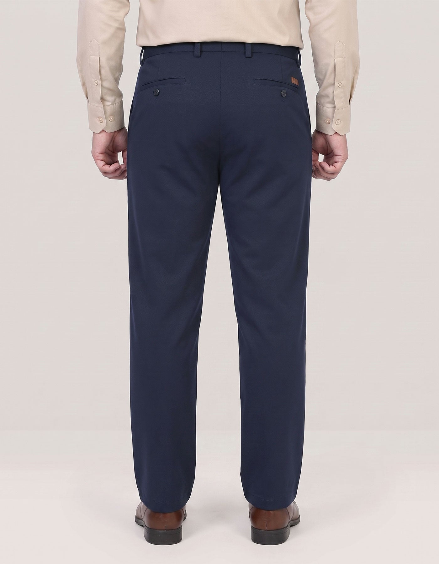 Smart Fit Navy Chinos