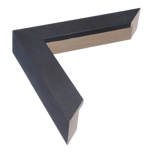 Classic I Black grain Picture Frame, 8.8x26.3"