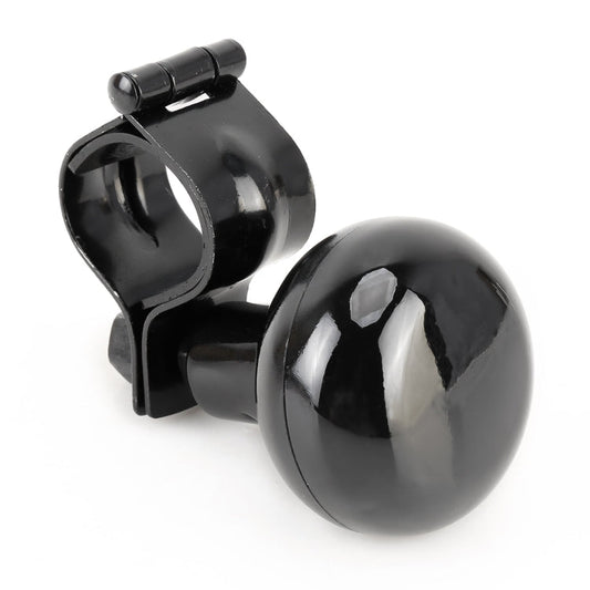 Car Universal Steering Wheel Spinner Knob Auxiliary Booster Aid Control Handle Car Steering Wheel Booster Wheel Strengthener Auto Spinner Knob Ball, Car Steering Wheel Spinner Knob (Black)