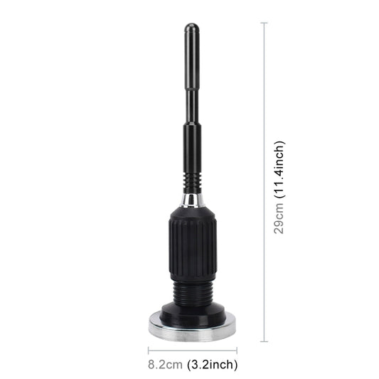 PS-5506 Universal Car Magnetic Roof Mount Base Radio AM/FM Aerial Amplified Antenna, PS-5506, 11.4