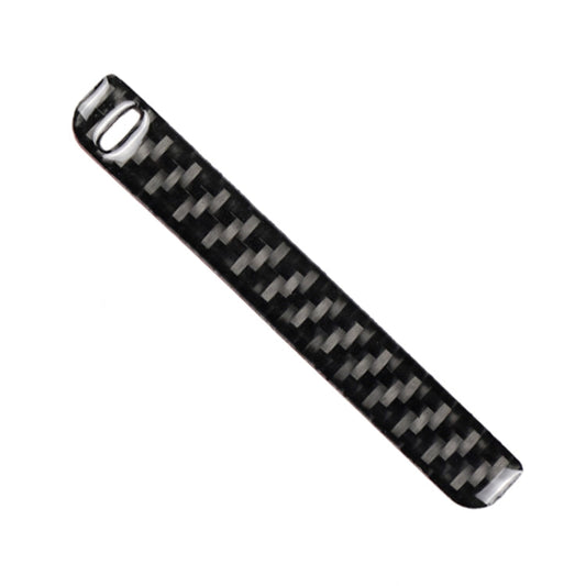 Car Carbon Fiber Storage Box Groove Decorative Sticker for Toyota Eighth Generation Camry 2018-2019, Left Drive, Storage Box Groove