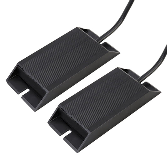 2 PCS 1156 / BAU15S DC12V 50W 6 Ohms Turn Signal / Reversing Light / Brake Light Split Dual Resistance Decoder, 1156 / BAU15S