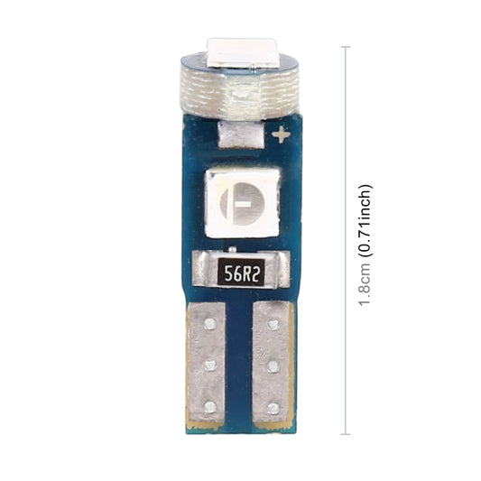 10 in 1 Car T5 0.2W DC12V Instrument Panel LED Decorative Light