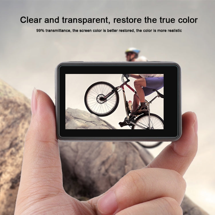 For DJI Osmo Action 3-in-1 Lens Front and Back LCD Display HD Protective Film, For DJI Osmo Action