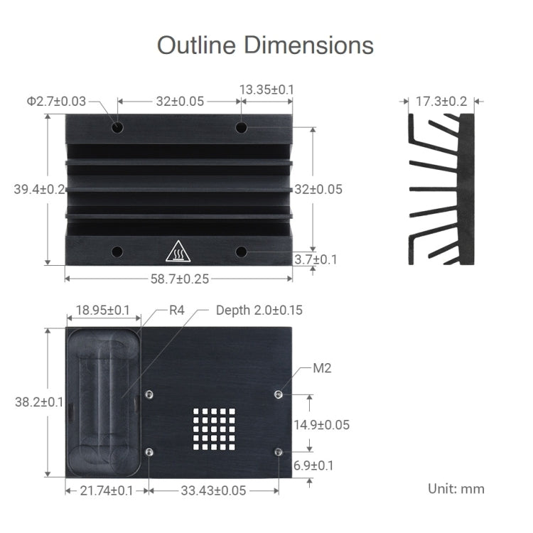 Official Heatsink for Jetson Nano
