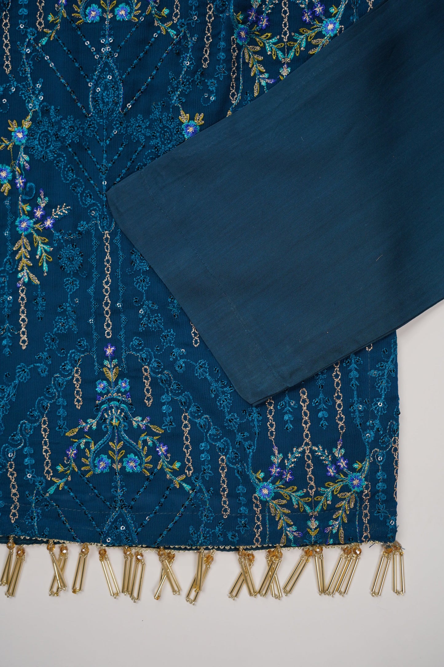 Husan e Jahan - Luxury Chiffon Outfit with Chiffon Dupatta - Ready to Wear - HEJ-V4-D2