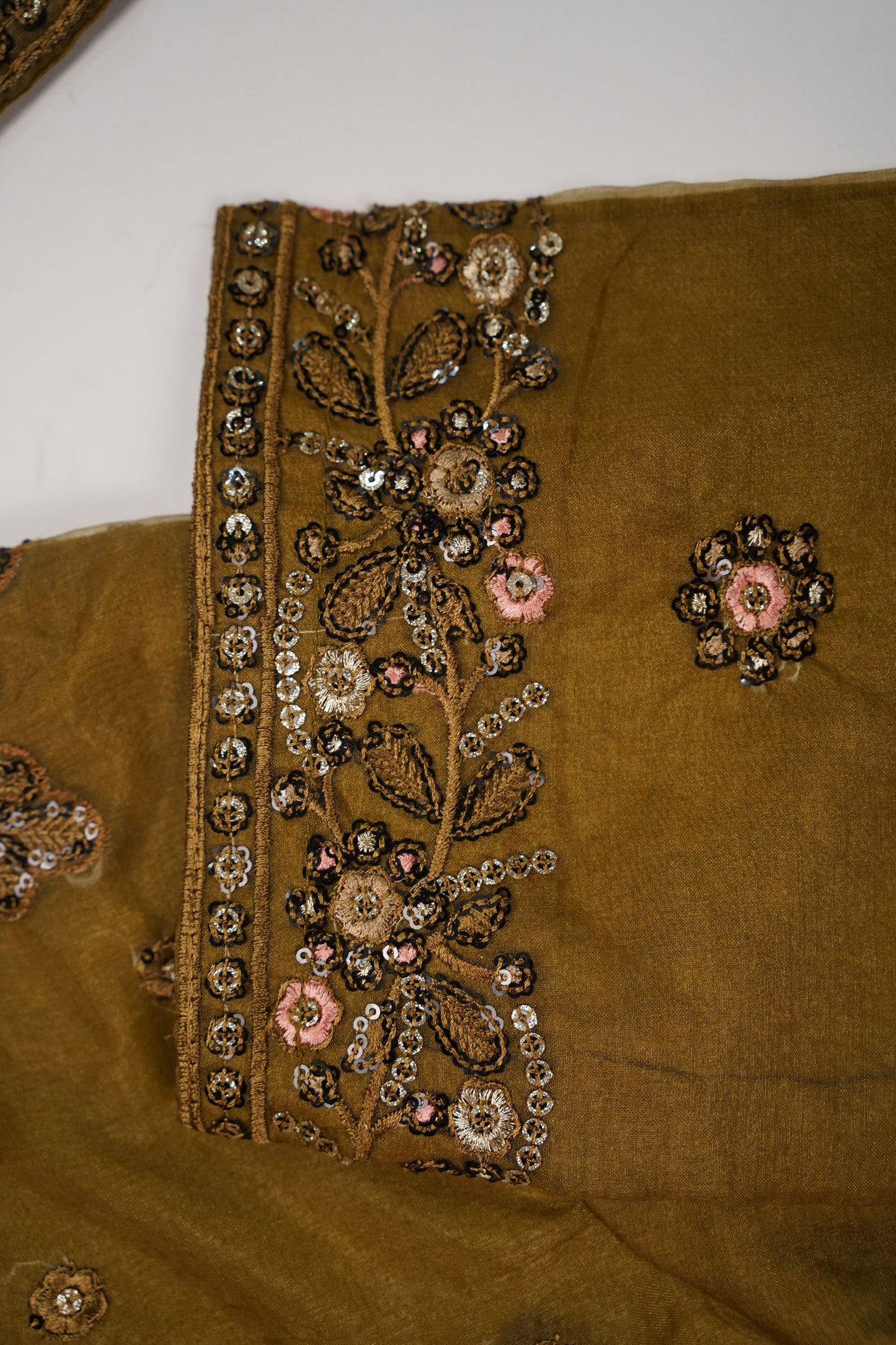 Tehwar - Luxury Organza Outfit - Festive Collection - Ready to Wear - TEHV8D3