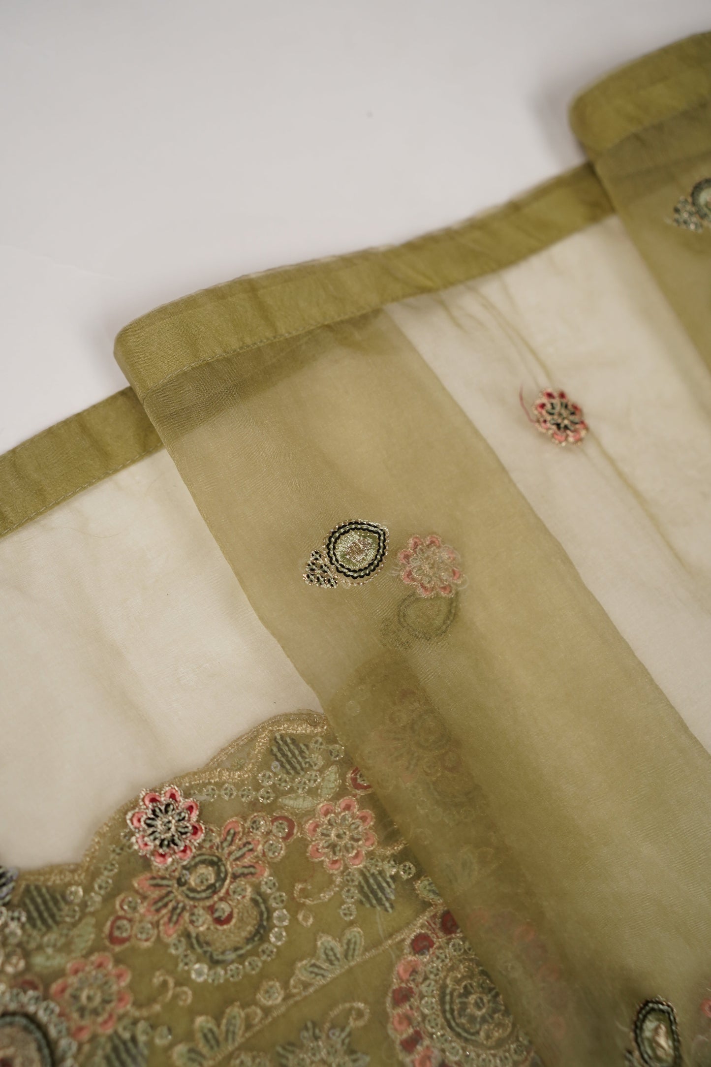 Tehwar - Luxury Organza Outfit - Festive Collection - Ready to Wear - TEHV8D4