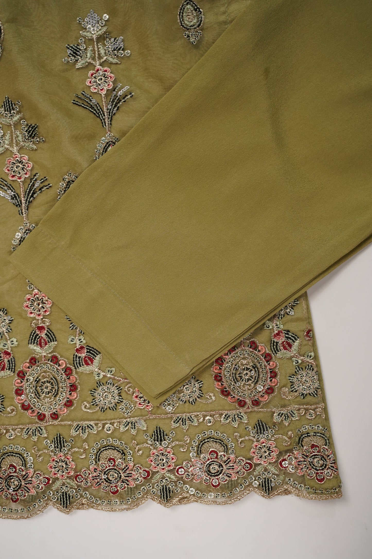 Tehwar - Luxury Organza Outfit - Festive Collection - Ready to Wear - TEHV8D4