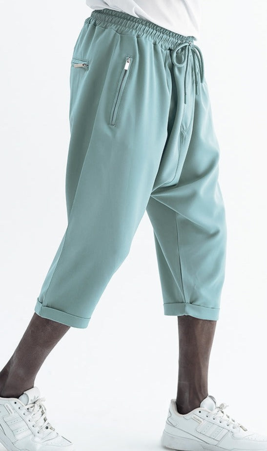 QL Relaxed Shorts Bermuda AZUR in Almond Green