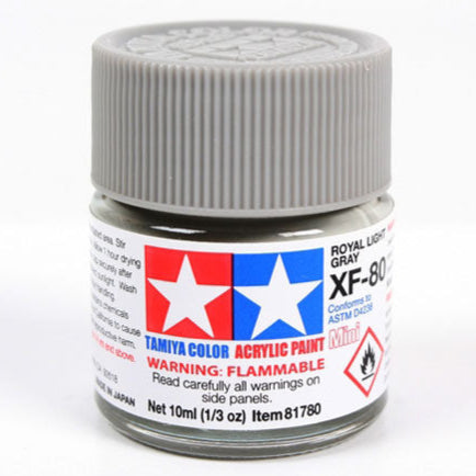 Tamiya Acrylic Paint Mini XF-80 Royal Light Gray