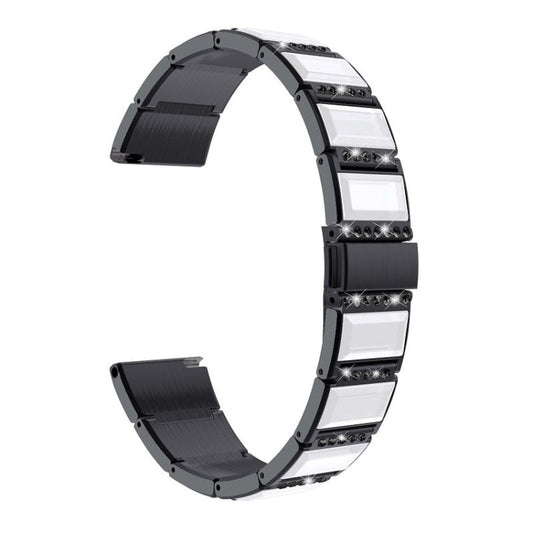 Stainless Steel Diamond Encrusted Replacement Watchbands, For Samsung Galaxy Watch 42mm, For Samsung Galaxy Watch 46mm