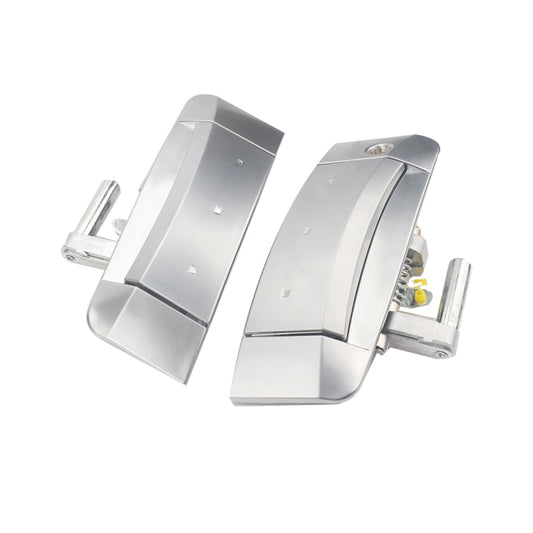 A5925 1 Pair Car Front Door Outside Handle 80607-CD41E+80606-CD01E for Nissan 350Z 2003-2009, A5925