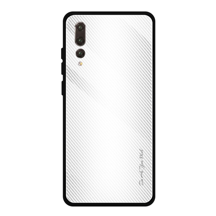Texture Gradient Glass Protective Case, For Huawei Enjoy 9 Plus / Y9 2019, For Huawei Enjoy 9s, For Huawei Mate 20 Pro, For Huawei P20 Pro