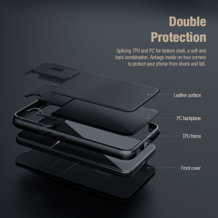 NILLKIN QIN Series Pro Leather Phone Case, For iPhone 14 Pro