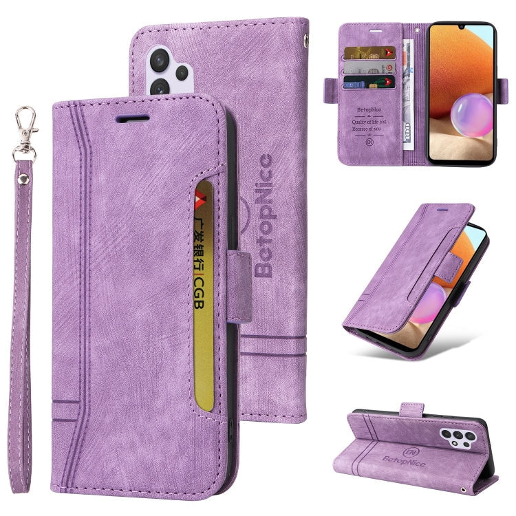 BETOPNICE Dual-side Buckle Leather Phone Case, For Samsung Galaxy A13 4G, For Samsung Galaxy A22 4G EU Version, For Samsung Galaxy A23 4G, For Samsung Galaxy A32 4G EU Version