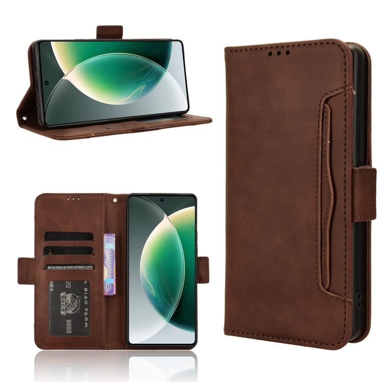 Skin Feel Calf Texture Card Slots Leather Phone Case, For Tecno Pova 6 Neo 4G, For Tecno Pova 6 4G, For Tecno Camon 30 Pro 5G, For Tecno Camon 30 5G / 4G