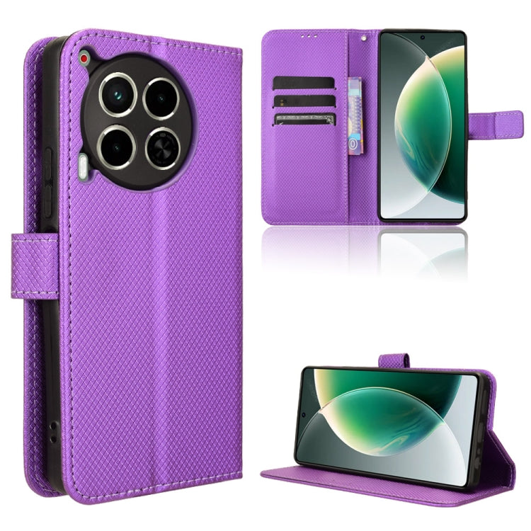 Diamond Texture Leather Phone Case, For Tecno Pova 6 Neo 4G, For Tecno Pova 6 4G, For Tecno Camon 30 Pro 5G, For Tecno Camon 30 5G / 4G