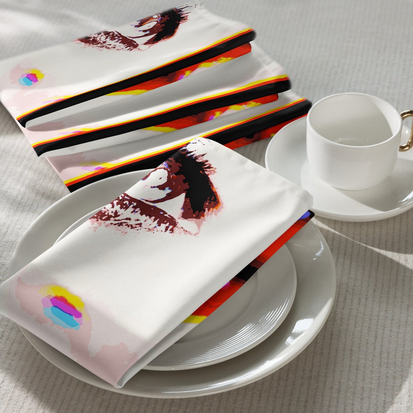 Miss Talk A Lot - Cloth Napkin Set