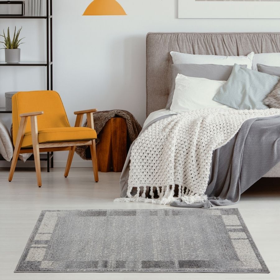 Ephesus Grey Cream Rug | 7438GC