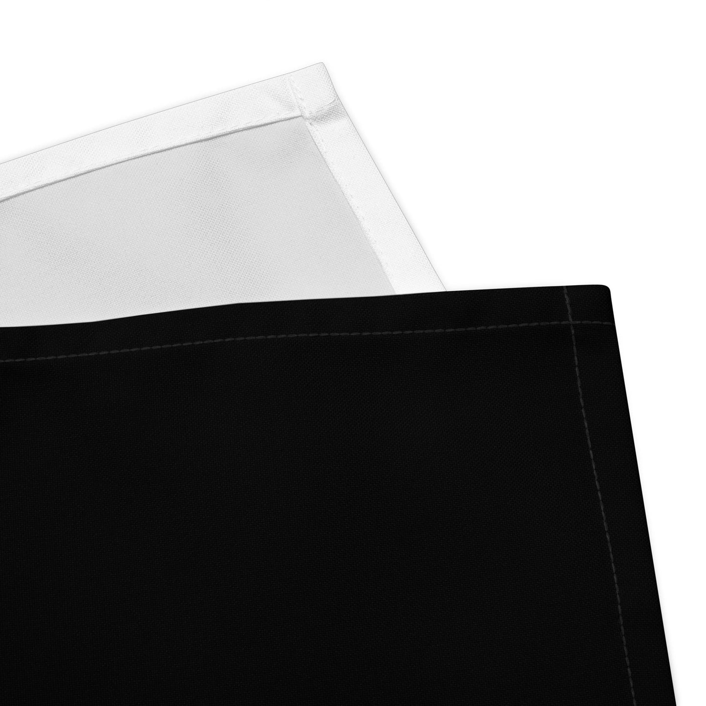 The Best Food Comes To Those Who Wait - Black Napkin Set
