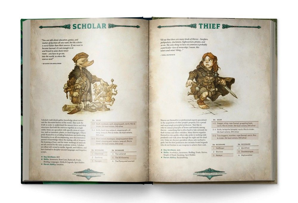Dragonbane: Rulebook (Hardcover)