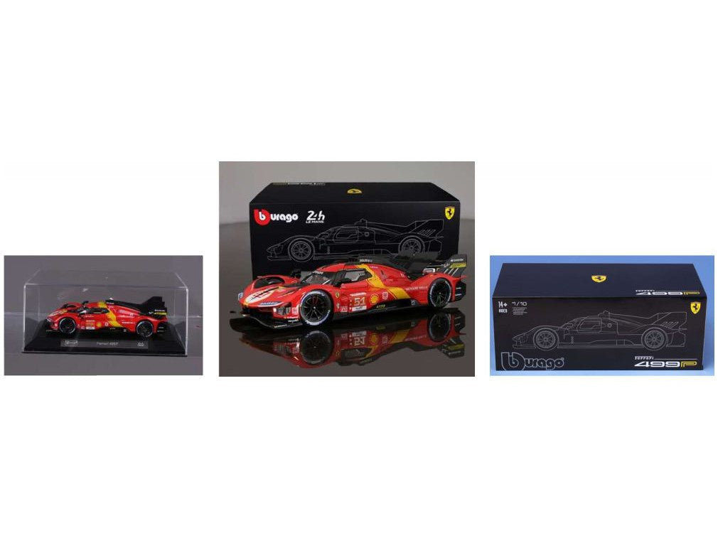 Ferrari 499P #50 Winner Le Mans 24H 2024 Fuoco/Molina/Nielsen - 1:18 Scale Model Car
