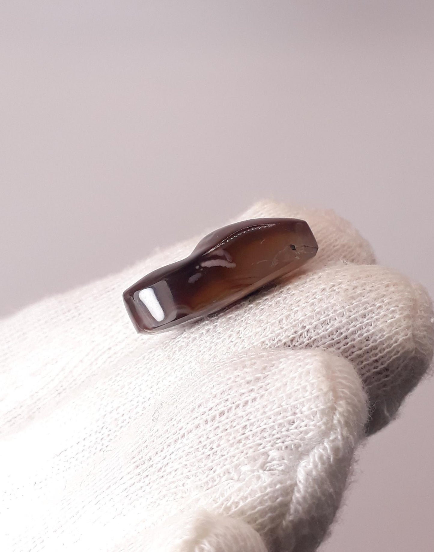 27.8ct Mexican Fire Agate, Rare Fire Agate, Pear Fire Agate For Pendant -Polished fire agate , Rare Gemstone than Diamonds, Dimensions 23 x 17 mm