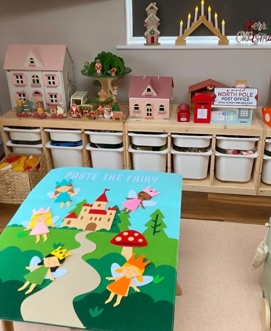 Paste the Fairy Felt Play Board