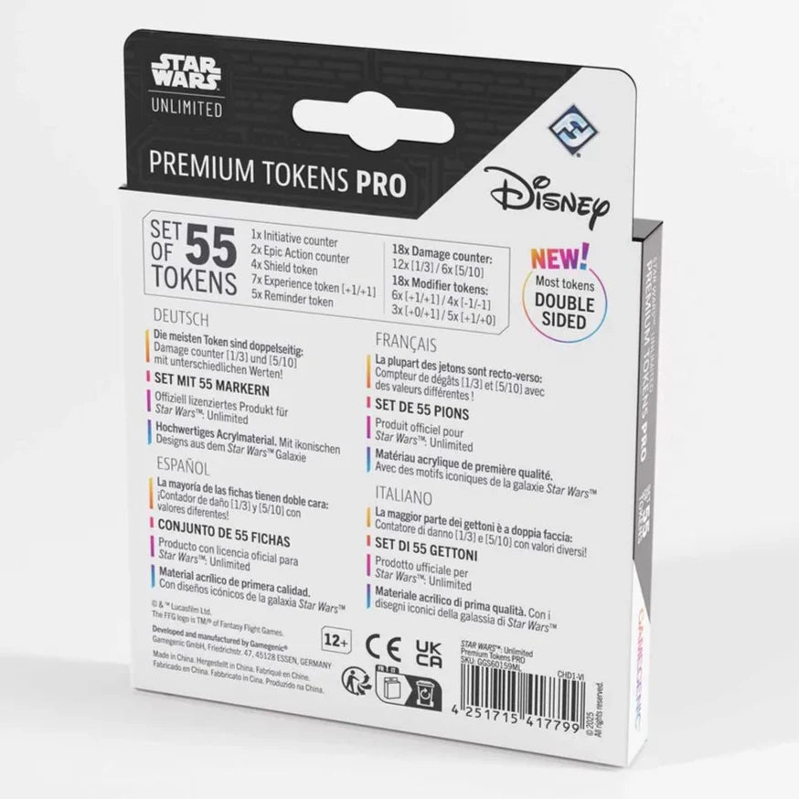 Gamegenic Star Wars: Unlimited Premium Tokens PRO