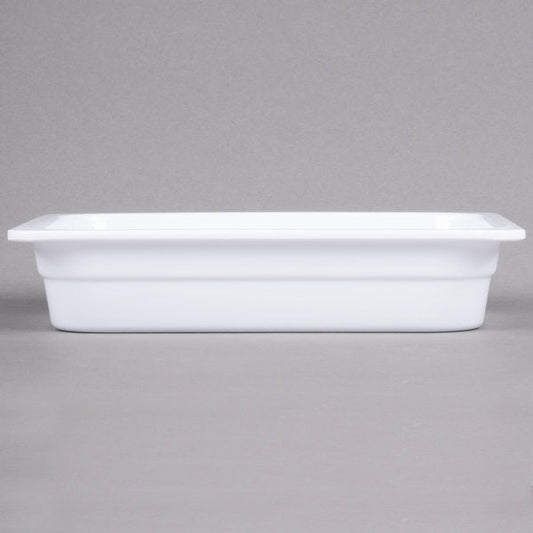 GN 1/2 White Melamine Gastronorm Pan 65mm Deep
