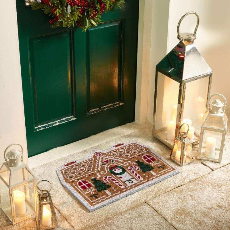 Festive Fun Coir Door Mat – 40x60 cm