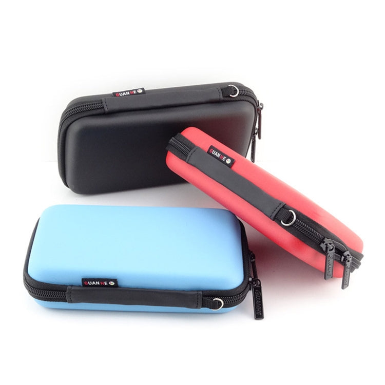 Portable Multi-function EVA Material Digital Device Travel Storage Bag for Phone / Power Bank / USB Disk / SD Disk / PSP Console, Internal Size: 16.5*9.5*3.8cm