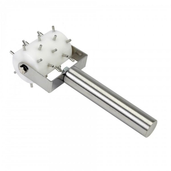 Half Size Plastic Barrel Roller Docker with Stainless Pins