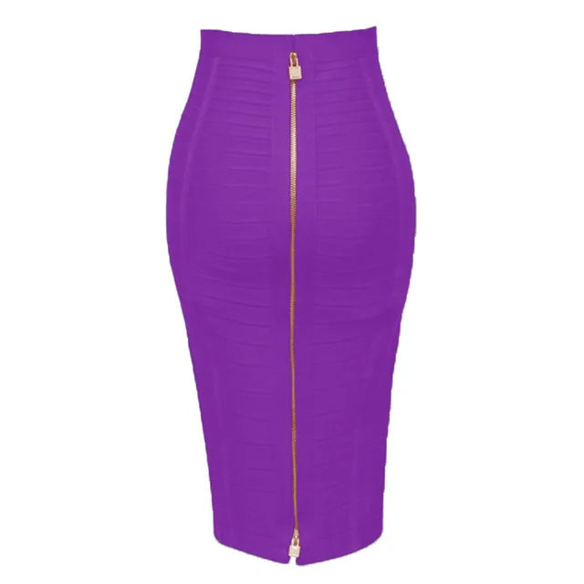 Elegant Sheath Skirt for Women – High Waist, Slim Fit, Office & Evening Wear