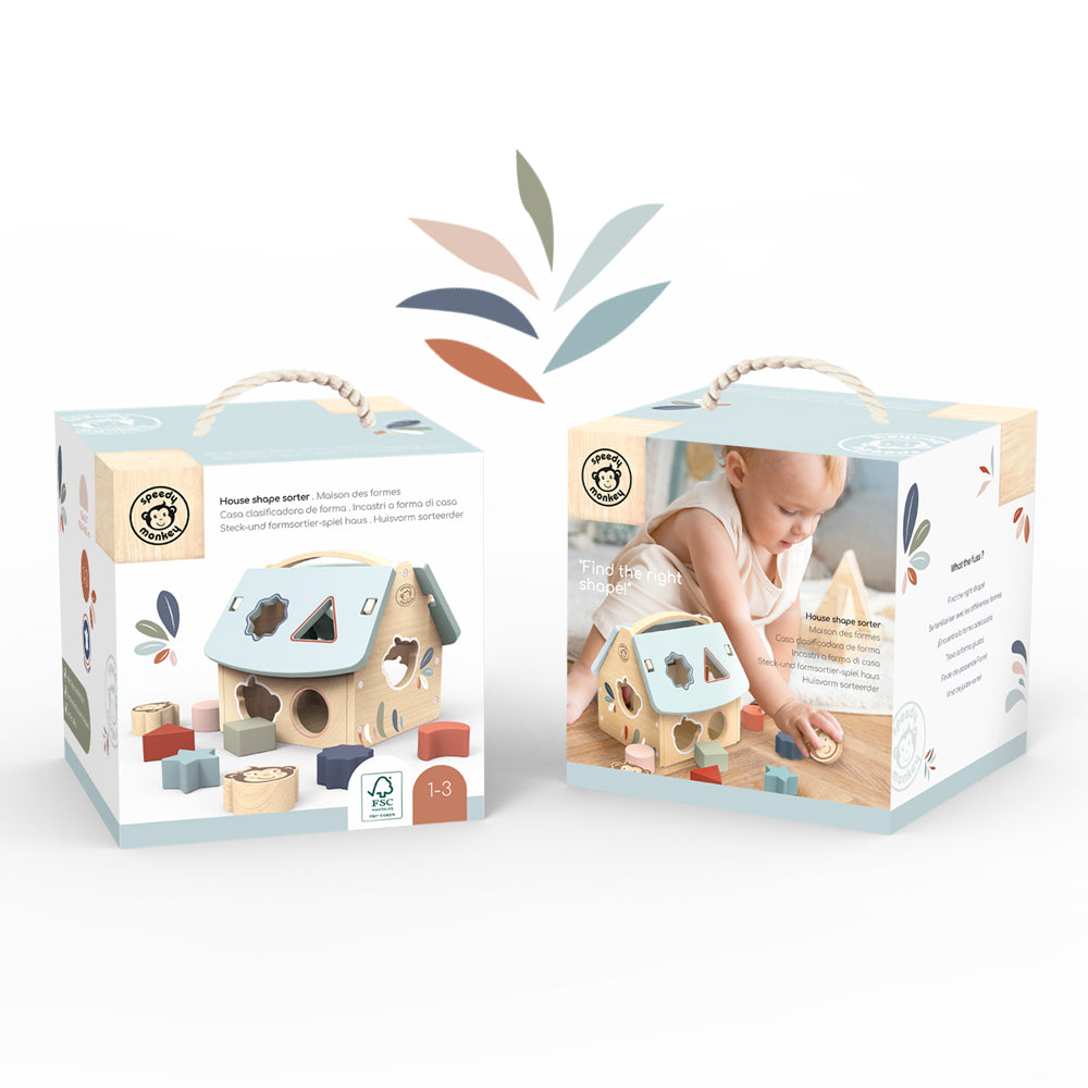 Speedy Monkey Wooden House Shaper Shorter