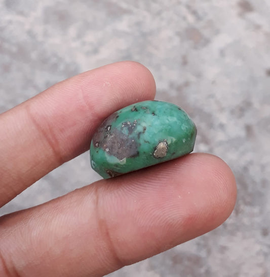 41ct Natural Turquoise, Green Matrix Turquoise, Dimensions 25 x20mm