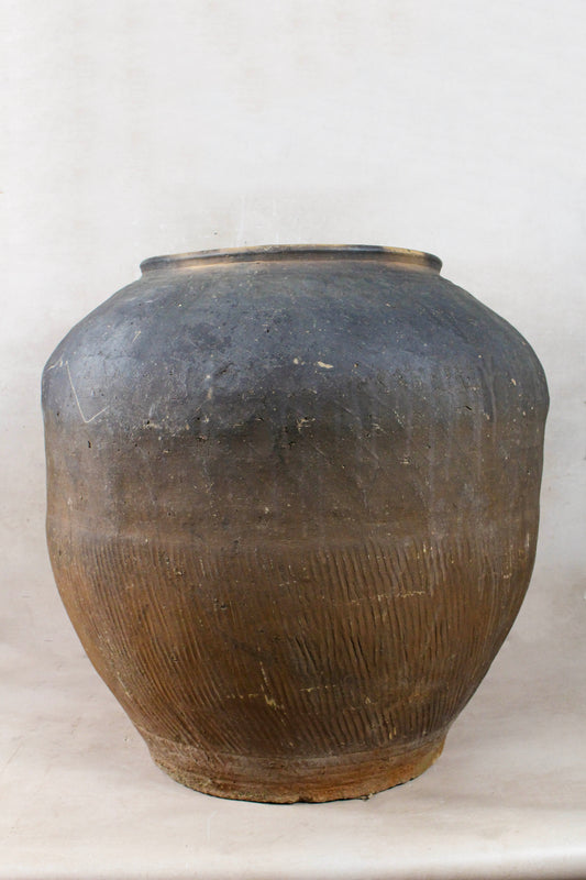 Vintage Dark Brown Pot XL - Nº 1