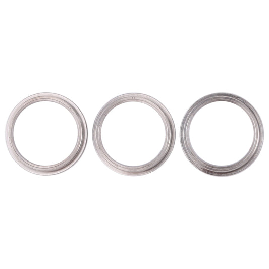 3 PCS Rear Camera Glass Lens Metal Protector Hoop Ring for iPhone 11 Pro & 11 Pro Max, For iPhone 11 Pro & 11 Pro Max