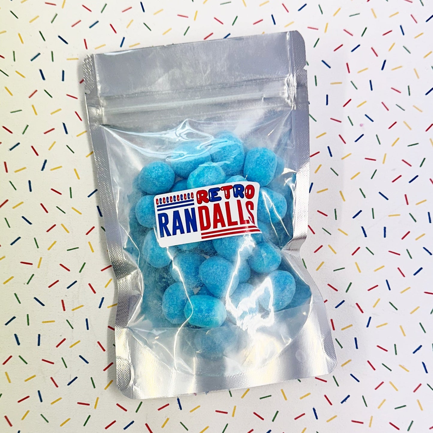KINGSWAY BON BONS BLUE RASPBERRY - 100g (BRITISH)