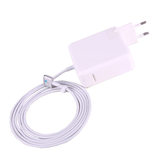 60W 16.5V 3.65A 5 Pin T Style MagSafe 2 Replacement AC Adaptor for Apple Macbook A1425 / A1435 / A1502, Length: 1.8m