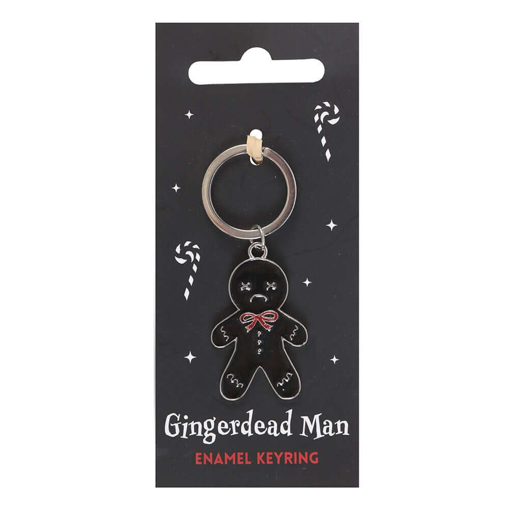 Gothic Gifts Gingerdead Man Keyring