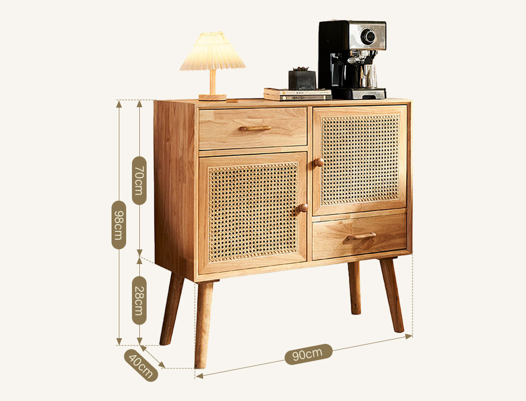 Madeline Rattan Sideboard, Small