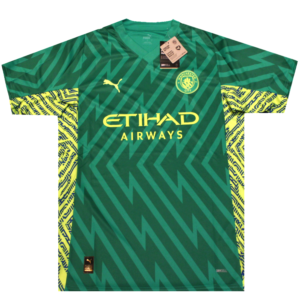 Manchester City 2023-2024 Goalkeeper Football Shirt (BNWT) S