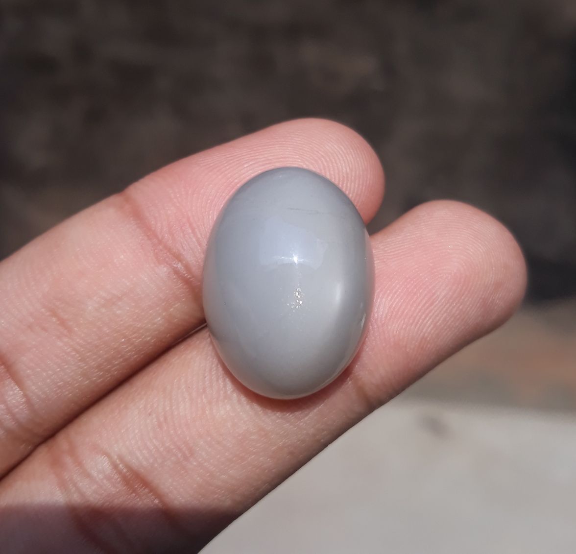 45ct MoonStone for Sale - Adularia MoonStone - Gray Moonstone - June Birthstone -24x18x14mm
