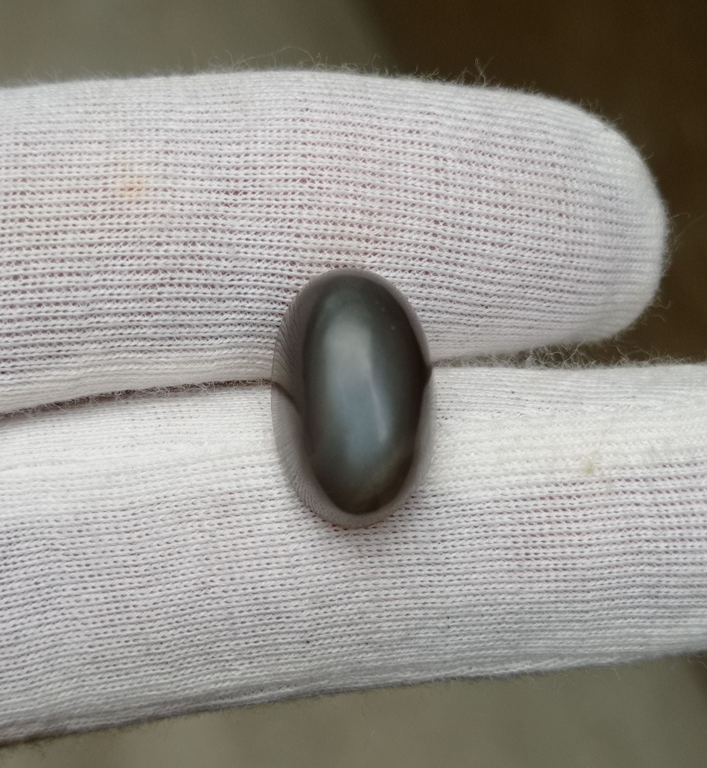 9.7ct Moonstone for Sale - Adularia Moonstone - Gray Moonstone - June Birthstone - 15x10x8mm