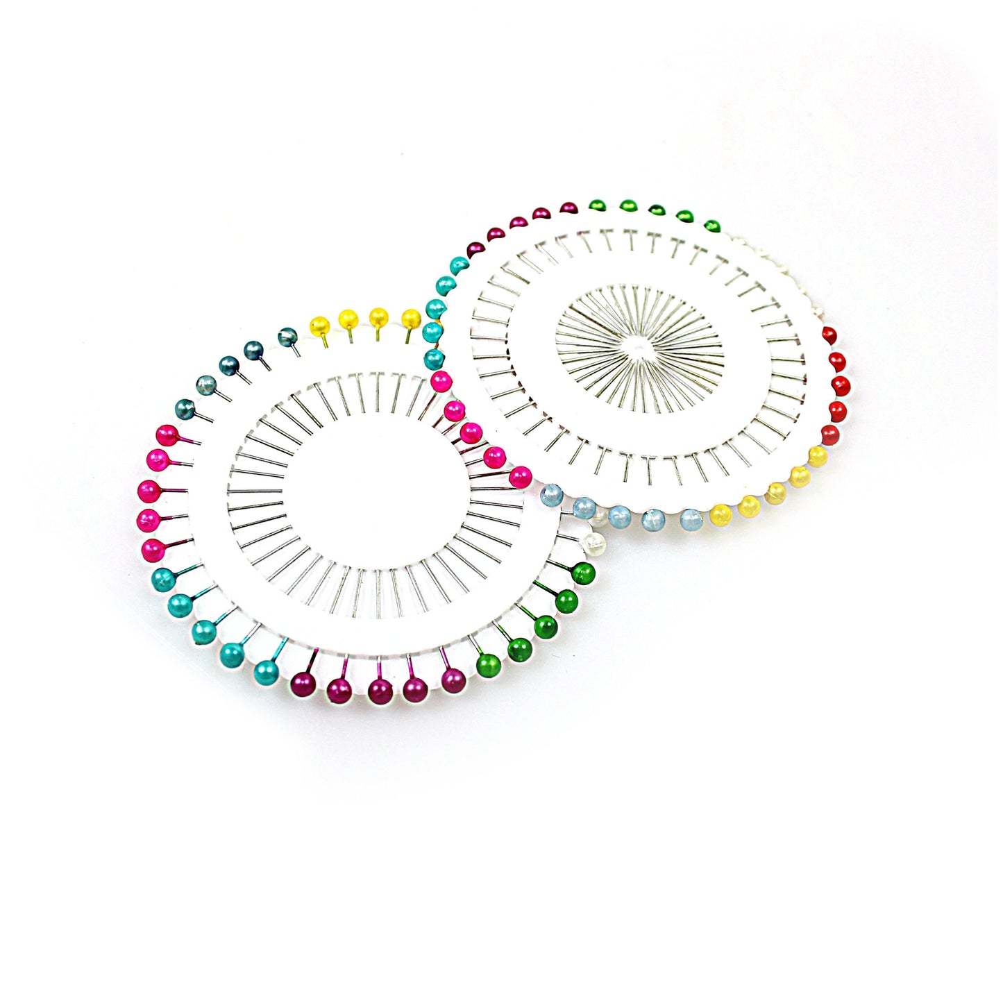Dressmaker Sewing Needle Pin Wheels Set of 2