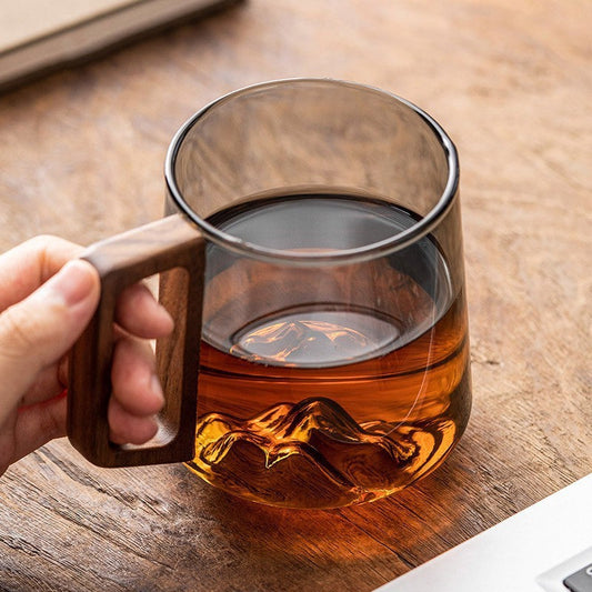 Glass Single Layer Drinking Cup