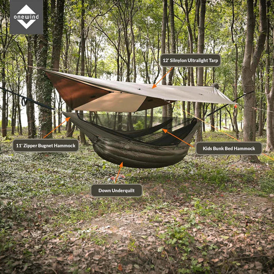Onewind Solstice Hammock Down Underquilt -6°C - 5°C